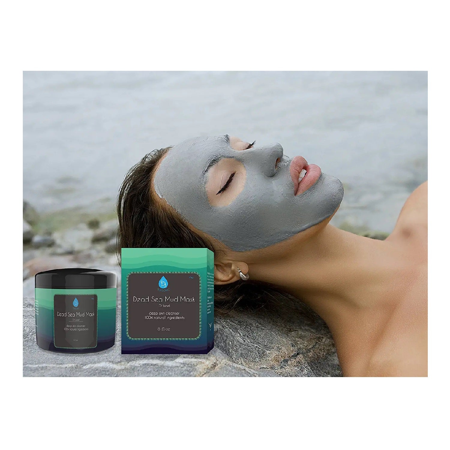 Dead Sea Mud Mask 8 Oz-2