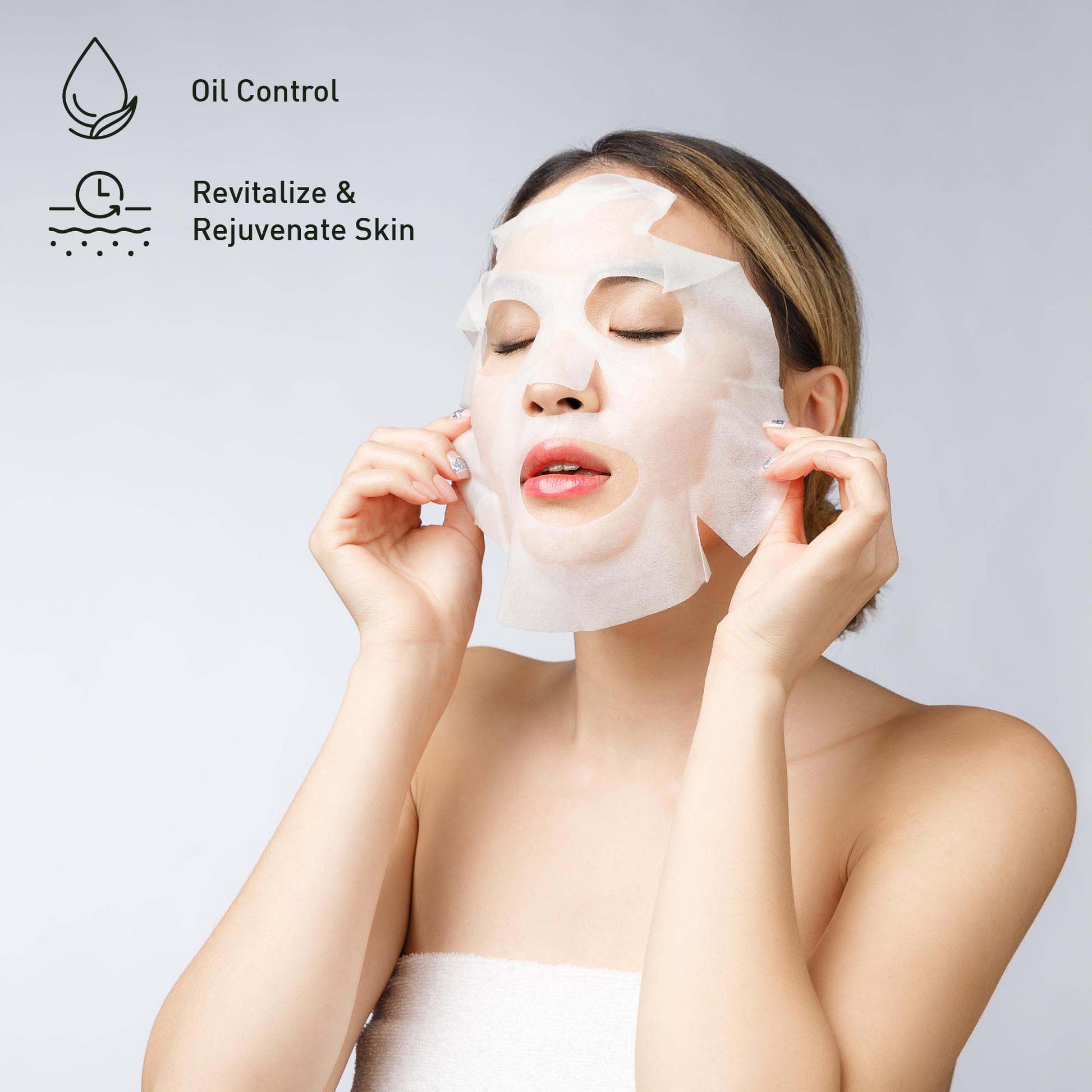 Ultimate Skincare Bundle: Charcoal Sheet Mask + Tea Tree Sheet Mask + Cucumber Sheet Masks +  Cleansing Charcoal Nose Pore Strip-2