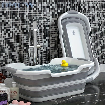 NNETM Foldable Pet Bathtub Large Capacity Dog Cleaning Bucket-1